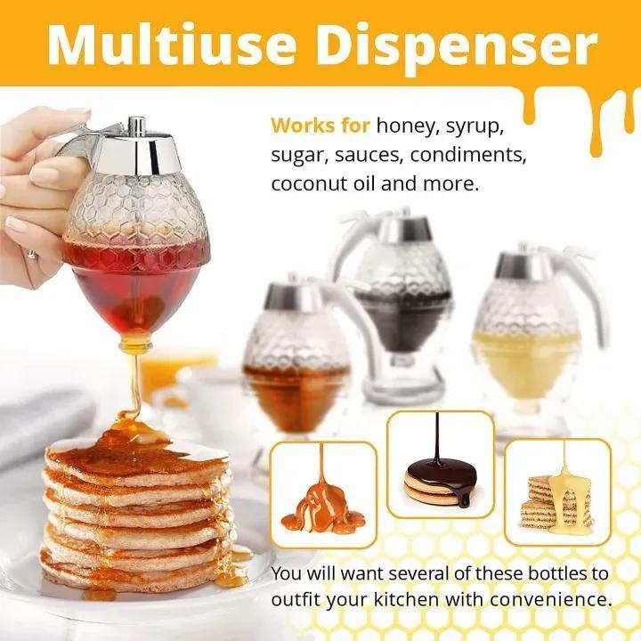 Honey Syrup Glass Jar