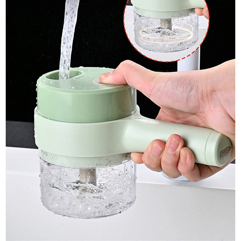 2-in-1 Electric Handheld Cooking Hammer & Food Chopper