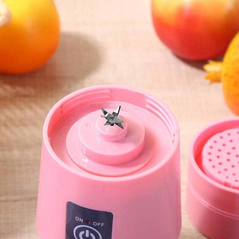 6-Blade USB Portable Juice Blender & Electric Smoothie Maker