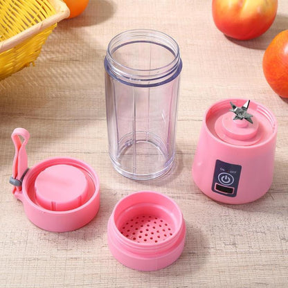 6-Blade USB Portable Juice Blender & Electric Smoothie Maker